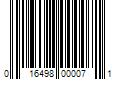 Barcode Image for UPC code 016498000071