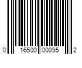 Barcode Image for UPC code 016500000952