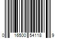 Barcode Image for UPC code 016500541189