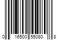 Barcode Image for UPC code 016500550808