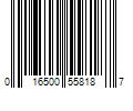 Barcode Image for UPC code 016500558187