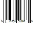 Barcode Image for UPC code 016500581680