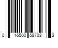 Barcode Image for UPC code 016500587033