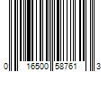 Barcode Image for UPC code 016500587613