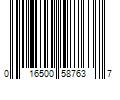 Barcode Image for UPC code 016500587637