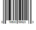 Barcode Image for UPC code 016500599203