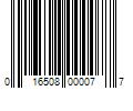 Barcode Image for UPC code 016508000077