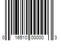 Barcode Image for UPC code 016510000003