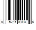 Barcode Image for UPC code 016511000088