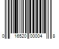 Barcode Image for UPC code 016520000048