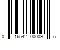 Barcode Image for UPC code 016542000095