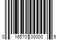 Barcode Image for UPC code 016570000005