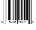 Barcode Image for UPC code 016581248922