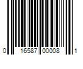 Barcode Image for UPC code 016587000081