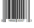 Barcode Image for UPC code 016588000073