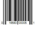 Barcode Image for UPC code 016593000051