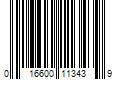 Barcode Image for UPC code 016600113439