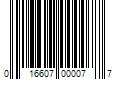 Barcode Image for UPC code 016607000077