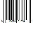 Barcode Image for UPC code 016620010541