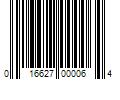 Barcode Image for UPC code 016627000064