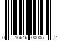 Barcode Image for UPC code 016646000052