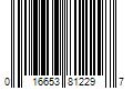 Barcode Image for UPC code 016653812297