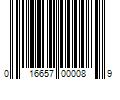 Barcode Image for UPC code 016657000089