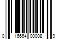 Barcode Image for UPC code 016664000089