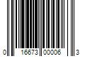 Barcode Image for UPC code 016673000063