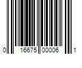 Barcode Image for UPC code 016675000061