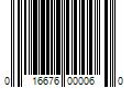 Barcode Image for UPC code 016676000060