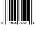 Barcode Image for UPC code 016695000096