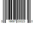 Barcode Image for UPC code 016697000230