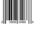 Barcode Image for UPC code 016698349666