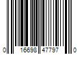 Barcode Image for UPC code 016698477970