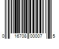 Barcode Image for UPC code 016708000075