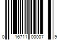 Barcode Image for UPC code 016711000079