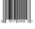 Barcode Image for UPC code 016717000097