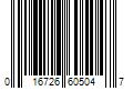 Barcode Image for UPC code 016726605047