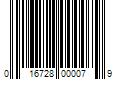 Barcode Image for UPC code 016728000079