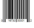 Barcode Image for UPC code 016730000012