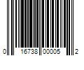 Barcode Image for UPC code 016738000052