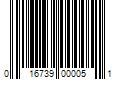 Barcode Image for UPC code 016739000051