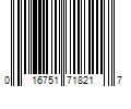 Barcode Image for UPC code 016751718217