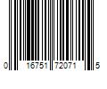 Barcode Image for UPC code 016751720715