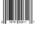 Barcode Image for UPC code 016751926117