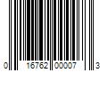 Barcode Image for UPC code 016762000073