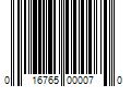 Barcode Image for UPC code 016765000070