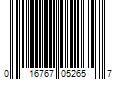 Barcode Image for UPC code 016767052657