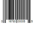 Barcode Image for UPC code 016780000055